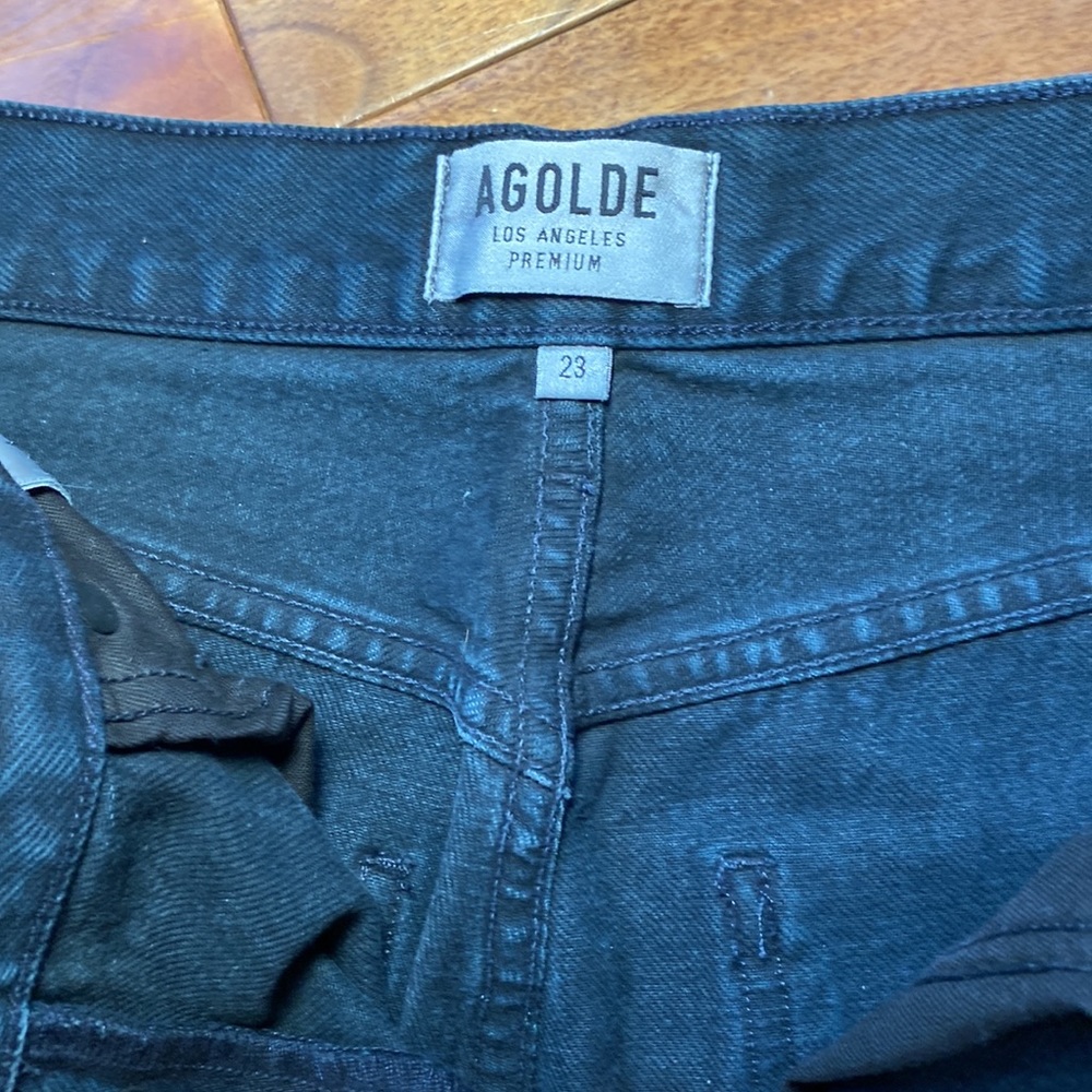 Agolde Riley jeans size 23 - Picture 4 of 5
